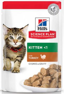 HILL'S FELINE ΦΑΚΕΛΑΚΙ KITTEN TURKEY 85GR