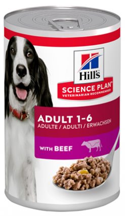 Hill’s canine adult beef 370 gr