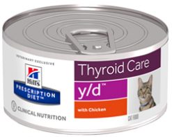 Hill's prescription diet feline y/d thyroid care