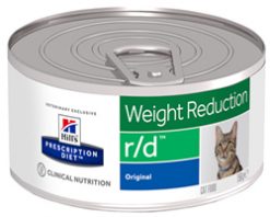 Hill's prescription diet feline r/d weight reduction chiken 156 gr