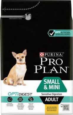 Pro plan adult small & mini sensitive digestive lamb 3 kg