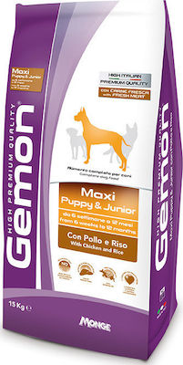 gemon maxi puppy & junior chicken & rice