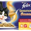 Purina felix sensations γαλοπούλα - μπέικον & βοδινό - ντομάτα 4Χ100 gr