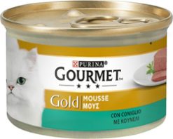 Purina gourmet gold mousse κουνέλι 85 gr