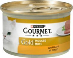 Purina gourmet gold mousse συκώτι 85 gr