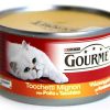 Purina gourmet με κομμάτια κοτόπουλου και γαλοπούλας 195 gr