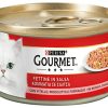 Purina gourmet με κομμάτια μοσχάρι 195 gr